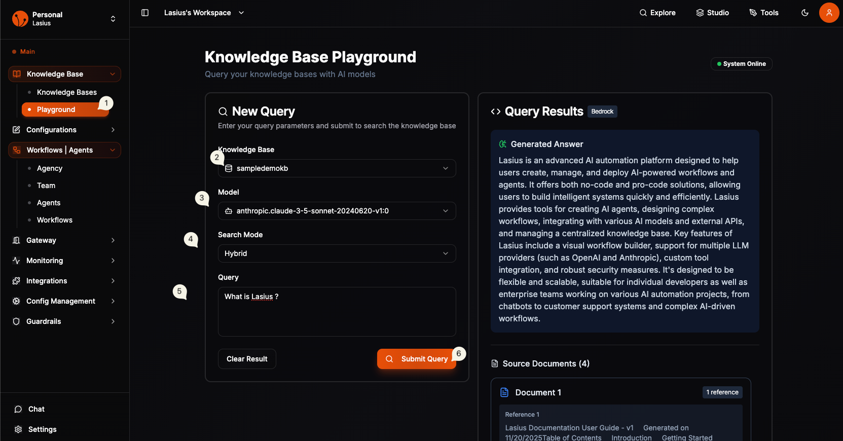 Knowledge Playground