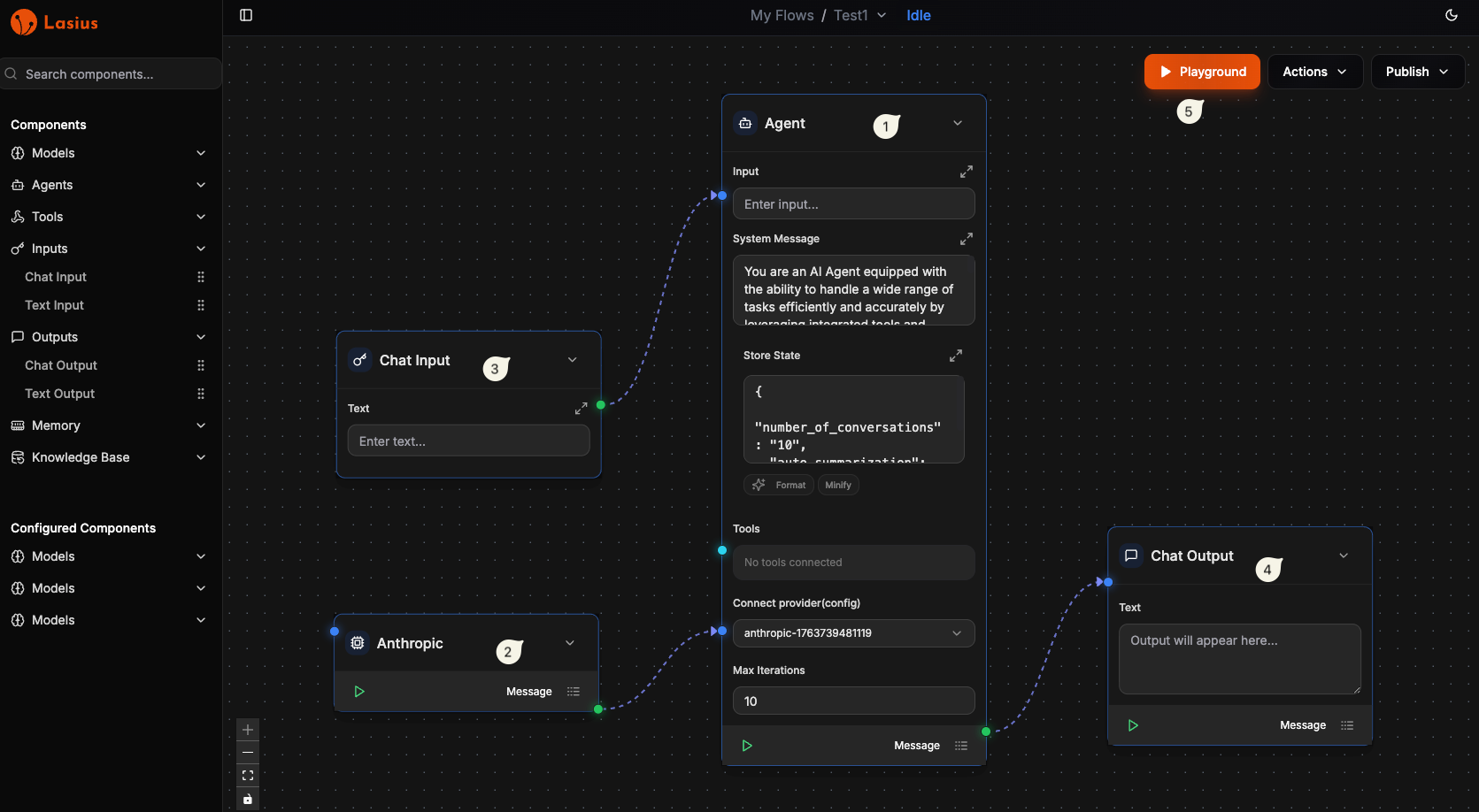 AI Agent in Workflow